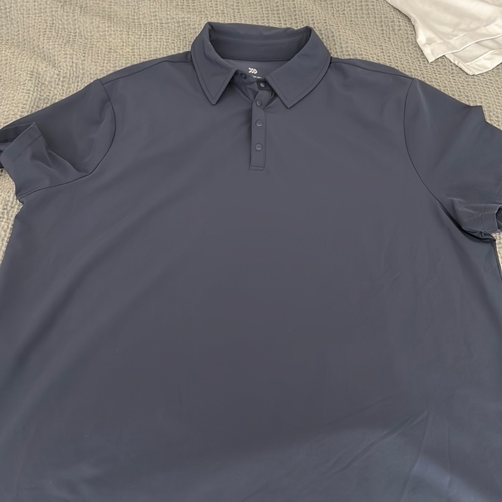 Large navy blue polo